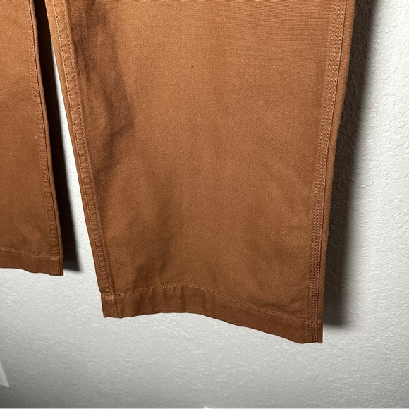 Gap Pants 14 Sable Brown High Rise '90s Loose Carpenter Washwell Straight Leg - Picture 12 of 12